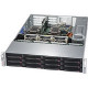 Supermicro SuperServer Barebone System - 2U Rack-mountable - Intel C622 Chipset - Socket P LGA-3647 - 2 x Processor Support - Black - 1.50 TB DDR4 SDRAM DDR4-2666/PC4-21300 Maximum RAM Support - Serial ATA/600 RAID Supported Controller - ASPEED AST2500 In