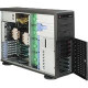 Supermicro SuperWorkstation 7047A-73 Barebone System - 4U Tower - Intel C602 Chipset - Socket R LGA-2011 - 2 x Processor Support - 512 GB DDR3 SDRAM DDR3-1600/PC3-12800 Maximum RAM Support - Serial ATA/600, 6Gb/s SAS RAID Supported Controller - 11 x Total