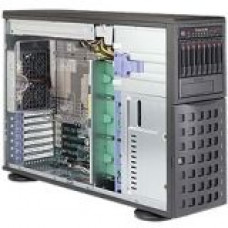 Supermicro SuperServer 7048R-C1R4+ Barebone System - 4U Tower - Intel C612 Express Chipset - Socket LGA 2011-v3 - 2 x Processor Support - Black - 1.50 TB DDR4 SDRAM DDR4-2133/PC4-17000 Maximum RAM Support - 12Gb/s SAS, Serial ATA/600 RAID Supported Contro