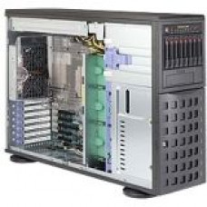 Supermicro SuperServer 7048R-C1RT Barebone System - 4U Tower - Intel C612 Express Chipset - Socket LGA 2011-v3 - 2 x Processor Support - Black - 1 TB DDR4 SDRAM DDR4-2133/PC4-17000 Maximum RAM Support - 12Gb/s SAS, Serial ATA/600 RAID Supported Controller