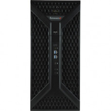 Supermicro SuperWorkstation SYS-730A-I Barebone System - Mid-tower - 2 x Processor Support - Intel C621A Chip - DDR4 SDRAM DDR4-3200/PC4-25600 Maximum RAM Support - 16 Total Memory Slots - Serial ATA/600 RAID Supported Controller - 4 3.5" Bay(s) - 2 
