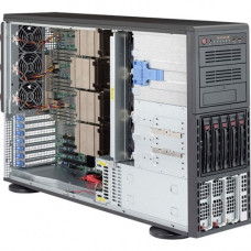 Supermicro 8048B-C0R3FT Barebone System - 4U Tower - Intel C602J Chipset - Socket R1 LGA-2011 - 4 x Processor Support - Black - 2 TB DDR3 SDRAM DDR3-1600/PC3-12800 Maximum RAM Support - Serial ATA/600, 6Gb/s SAS RAID Supported Controller - ASPEED AST2400 