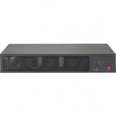 Supermicro SuperServer E300-8D 1U Mini PC Server - 1 x Xeon D-1518 - Serial ATA/600 Controller - 1 Processor Support - 128 GB RAM Support - 0, 1, 5, 10 RAID Levels - ASPEED AST2400 Graphic Card - 10 Gigabit Ethernet60 W - TAA Compliance SYS-E300-8D