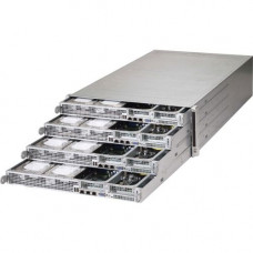 Supermicro SuperServer F618H6-FTPTL+ Barebone System - 4U Rack-mountable - Intel C612 Chipset - 4 Number of Node(s) - Socket LGA 2011-v3 - 2 x Processor Support - Black - 1 TB DDR4 SDRAM DDR4-2133/PC4-17000 Maximum RAM Support - Serial ATA/600, 3Gb/s SAS 