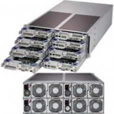 Supermicro SuperServer F619P3-FT Barebone System - 4U Rack-mountable - Intel C621 Chipset - 8 Number of Node(s) - Socket P LGA-3647 - 2 x Processor Support - Black - 3 TB DDR4 SDRAM DDR4-2933/PC4-23466 Maximum RAM Support - Serial ATA/600 RAID Supported C