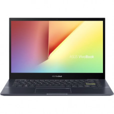 Asus VivoBook Flip 14 TM420 TM420UA-DS52T 14" Touchscreen Notebook - Full HD - 1920 x 1080 - AMD Ryzen 5 5500U Hexa-core (6 Core) 2.10 GHz - 8 GB RAM - 512 GB SSD - Bespoke Black - AMD Chip - Windows 10 Home - AMD Radeon Graphics - In-plane Switching