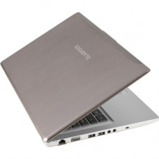 Gigabyte U U2442D-CF1 14" Ultrabook - HD+ - 1600 x 900 - Intel Core i5 (3rd Gen) i5-3230M Dual-core (2 Core) 2.60 GHz - 8 GB RAM - 128 GB SSD - Hairline Brushed Aluminum, Champagne Gold - Windows 8 - NVIDIA GeForce GT 730M with 2 GB, Intel HD 4000 - 