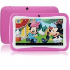 Worryfree Gadgets MYEPADS Wopad Kids-7Q Kids Tablet - Pink - 8 GB - 1 GB - Rockchip RK3126 Quad-core (4 Core) - Android 7.1 Nougat - 1024 x 600 - Wireless LAN WOPADKIDS-7IN-PNK