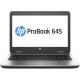 HP ProBook 645 G2 14" Notebook - 1920 x 1080 - AMD A-Series A10-8700B Quad-core (4 Core) 1.80 GHz - 8 GB Total RAM - 256 GB SSD - Windows 7 Professional - AMD Radeon R6 - English Keyboard - 10.25 Hours Battery Run Time - IEEE 802.11a/b/g/n/ac Wireles