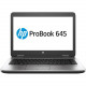 HP ProBook 645 G2 14" Notebook - 1366 x 768 - AMD A-Series A6-8500B Dual-core (2 Core) 1.60 GHz - 4 GB Total RAM - 500 GB HDD - Windows 10 Pro - AMD Radeon R6 - 10.25 Hours Battery Run Time - IEEE 802.11a/b/g/n/ac Wireless LAN Standard X9V08UT#ABA