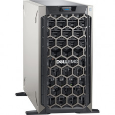 Dell EMC PowerEdge T340 5U Tower Server - 1 x Xeon E-2234 - 8 GB RAM - 1 TB (1 x 1 TB) HDD - Serial ATA Controller - 1 Processor Support - 64 GB RAM Support - Gigabit Ethernet - 8 x LFF Bay(s) - Hot Swappable Bays - 495 W XDX41