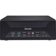 Shuttle XPC slim XH110G Barebone System Slim PC - Intel H110 Express Chipset - Socket H4 LGA-1151 - 32 GB DDR4 SDRAM DDR4-2400/PC4-19200 Maximum RAM Support - Serial ATA/600 - Intel HD Graphics Integrated - 1 x Total Bays - 1 2.5" Bay(s) - 1 x Total 