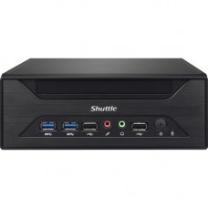 Shuttle XPC slim XH310R Barebone System Slim PC - Intel H310 Chipset - Socket H4 LGA-1151 - 1 x Processor Support - Black - 64 GB DDR4 SDRAM DDR4-2666/PC4-21333 Maximum RAM Support - Serial ATA/600 - Intel UHD Graphics Integrated - 2 x Total Bays - 2 2.5&