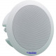 CyberData Speaker System - White - Ceiling Mountable - TAA Compliance 011458