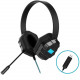 Gumdrop DropTech USB B2 Headset - Stereo - USB - Wired - Over-the-head - Binaural - Circumaural - 6 ft Cable - Black 01H004
