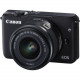 Canon EOS M10 18 Megapixel Mirrorless Camera with Lens - 15 mm - 45 mm - Black - 3" Touchscreen LCD - 3x Optical Zoom - Optical (IS) - 5184 x 3456 Image - 1920 x 1080 Video - HD Movie Mode - Wireless LAN 0584C011