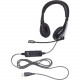 Califone HEADSET/PVC-CORD/USB PLUG/NC w/UNI-MIC 1025MUSB