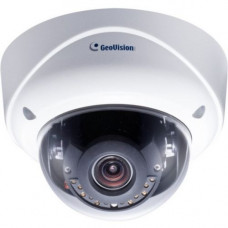 GeoVision GV-VD3700 3 Megapixel Network Camera - Color, Monochrome - 98.40 ft Night Vision - Motion JPEG, H.264, H.265 - 2048 x 1536 - 2.80 mm - 12 mm - 4.3x Optical - CMOS - Cable - Dome - TAA Compliance 125-VD3700-AW0