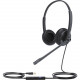 Yealink USB Wired Headset - Stereo - USB - Wired - 32 Ohm - 20 Hz - 20 kHz - Over-the-head - Binaural - Uni-directional, Electret Microphone - Noise Canceling - Black 1308049