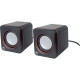 Manhattan USB Stereo Speaker System - Self-powered USB speaker system - RoHS, WEEE Compliance 161435