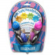 Maxell Kids Safe Headphones - Stereo - Mini-phone - Wired - 32 Ohm - 14 Hz 20 kHz - Over-the-head - Binaural - Semi-open - 4 ft Cable 190338