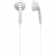 Koss KE5 Earphone - Stereo - White - Mini-phone (3.5mm) - Wired - 16 Ohm - 60 Hz 20 kHz - Earbud - Binaural - In-ear - 3.94 ft Cable 192881