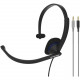 Koss CS195-USB Headset - Mono - USB Type A - Wired - 32 Ohm - 20 Hz - 22 kHz - Over-the-head, Over-the-ear - Monaural - Supra-aural - 7.87 ft Cable - Noise Cancelling, Electret Microphone - Black 194267