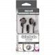 Maxell Color Buds CBM-SLVR5 Earset - Stereo - Mini-phone - Wired - Earbud - Binaural - Outer-ear - 4 ft Cable - Silver 199712