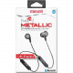 Maxell Bass13 Metallic Wireless Earbuds - Stereo - Wireless - Bluetooth - Earbud, Behind-the-neck - Binaural - In-ear - Gray 199836