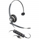Plantronics Corded Headset with USB Connection - Mono - USB - Wired - Over-the-head - Monaural - Supra-aural - Noise Canceling - TAA Compliance 203476-01
