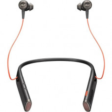 Plantronics Poly Voyager 6200 UC Earset - Stereo, Mono - USB Type C - Wireless - Bluetooth - 98 ft - 20 Hz - 20 kHz - Earbud - Binaural - In-ear - Omni-directional Microphone - Noise Canceling - Black 211718-101