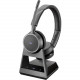 Plantronics Voyager 4220 Headset - Stereo - Wireless - Bluetooth - 300 ft - 32 Ohm - 20 Hz - 20 kHz - Over-the-head - Binaural - Supra-aural - Noise Cancelling, Uni-directional, MEMS Technology Microphone - TAA Compliance 214003-01