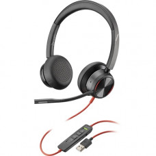 Plantronics Premium Corded UC Headset - Stereo - USB Type A - Wired - 32 Ohm - 20 Hz - 20 kHz - Over-the-head - Binaural - Supra-aural - 7.22 ft Cable - Noise Cancelling Microphone - Noise Canceling - TAA Compliance 214406-01