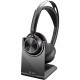 Plantronics Poly Voyager Focus 2 Headset - Stereo - USB Type A - Wired/Wireless - Bluetooth - 164 ft - 20 Hz - 20 kHz - Over-the-head - Binaural - Ear-cup - MEMS Technology, Noise Cancelling, Electret, Condenser Microphone - Noise Canceling 214433-01