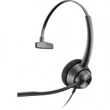 Plantronics EncorePro 310, QD - Mono - Quick Disconnect - Wired - 32 Ohm - 50 Hz - 8 kHz - Over-the-head - Monaural - Supra-aural - Noise Cancelling, Uni-directional Microphone - Noise Canceling - TAA Compliance 214572-01