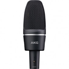 Harman International Industries AKG C3000 Microphone - 20 Hz to 20 kHz - Wired - Condenser - Cardioid - Shock Mount - XLR 2785X00230