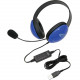 Califone LISTEN FIRST STEREO HEADSET (BLUE-USB) 2800BL-USB