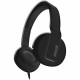 Maxell Solid2 Black Headphones - Stereo - Mini-phone - Wired - Over-the-head - Binaural - Circumaural - Black 290103