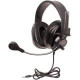 Califone DELUXE STEREO HEADSET w/TO GO PLUG BLK 3066BKT