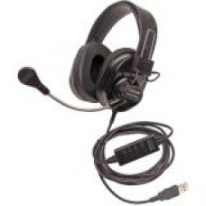 Califone DELUXE STEREO HEADSET - BLACK 3066USB-BK