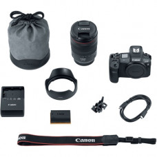 Canon EOS R 30.3 Megapixel Mirrorless Camera with Lens - 24 mm - 105 mm - 3.2" Touchscreen LCD - 16:9 - 4.4x Optical Zoom - E-TTL II - 6720 x 4480 Image - 3840 x 2160 Video - HDMI - PictBridge - HD Movie Mode - Wireless LAN 3075C012