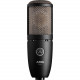 Harman International Industries AKG P220 Microphone - 20 Hz to 20 kHz - Wired - Condenser - Cardioid - Shock Mount - XLR 3101H00420