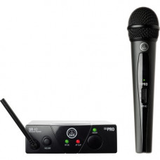 Harman International Industries AKG WMS40 Mini Single Vocal Set - 537.90 MHz Operating Frequency - 40 Hz to 20 kHz Frequency Response - 65.62 ft Operating Range 3347X00120