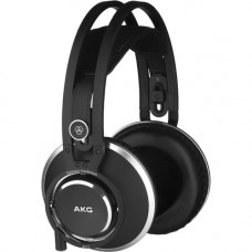 Harman International Industries AKG K872 Master Reference Closed-Back Headphones - Stereo - Mini-phone - Wired - 36 Ohm - 5 Hz - 54 kHz - Over-the-head - Binaural - Circumaural - 9.84 ft Cable - Black 3458X00050
