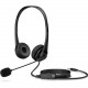 HP Stereo 3.5mm Headset G2 - Stereo - Mini-phone (3.5mm) - Wired - Over-the-head - Binaural - Ear-cup - Noise Canceling 428K7UT