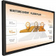 Philips Signage Solutions Multi-Touch Display - 43" LCD - Touchscreen - ARM Cortex A73 + A53 - 2 GB DDR3 SDRAM - 3840 x 2160 - Direct LED - 400 Nit - 2160p - HDMI - USB - DVI - Serial - Wireless LAN - Ethernet - Android 8.0 43BDL3452T