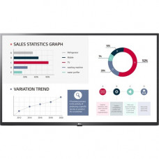 LG 43UL3G-B Digital Signage Display - 43" LCD - 3840 x 2160 - 300 Nit - 2160p - HDMI - USB - Serial - Wireless LAN - Ethernet - Ceramic Black - TAA Compliance 43UL3G-B