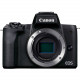 Canon EOS M50 Mark II 24.1 Megapixel Digital SLR Camera Body Only - Black - CMOS Sensor - 3" Touchscreen LCD - 6000 x 4000 Image - 3840 x 2160 Video - 4K Recording - HD Movie Mode - Wireless LAN - TAA Compliance 4728C001