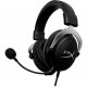 HP HyperX CloudX Gaming Headset - Stereo - Mini-phone (3.5mm) - Wired - 41 Ohm - 15 Hz - 25 kHz - Over-the-head - Binaural - Ear-cup - 4.27 ft Cable - Noise Cancelling, Electret, Condenser Microphone - Black/Silver 4P5H8AA