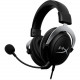 HP HyperX CloudX Gaming Headset - Stereo - Mini-phone (3.5mm) - Wired - 41 Ohm - 15 Hz - 25 kHz - Over-the-head - Binaural - Ear-cup - 4.27 ft Cable - Noise Cancelling, Electret, Condenser Microphone - Black/Silver 4P5H8AA